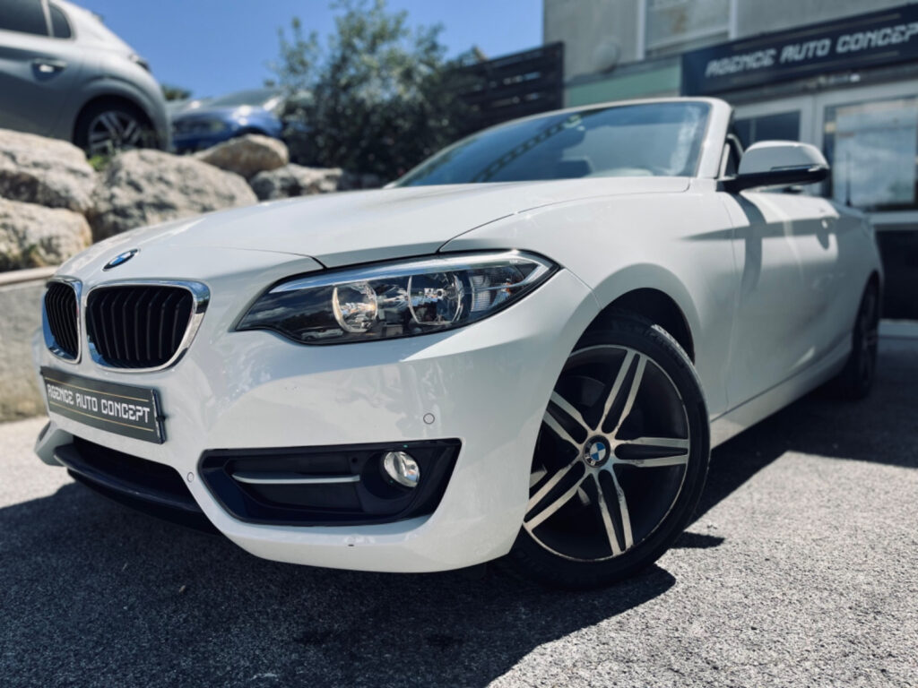 BMW SERIE 2 CABRIOLET F22 Sport 184 CH + RADARS DE RECUL + SIEGES CHAUFFANTS + GARANTIE 12 MOIS