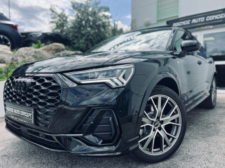 Audi Q3 SPORTBACK 40 TFSI QUATTRO 2.0 190CH S LINE + GARANTIE CONSTRUCTEUR 2027 + TO OUVRANT + CARPLAY + SIEGES CHAUFFANTS + 1ERE MAIN