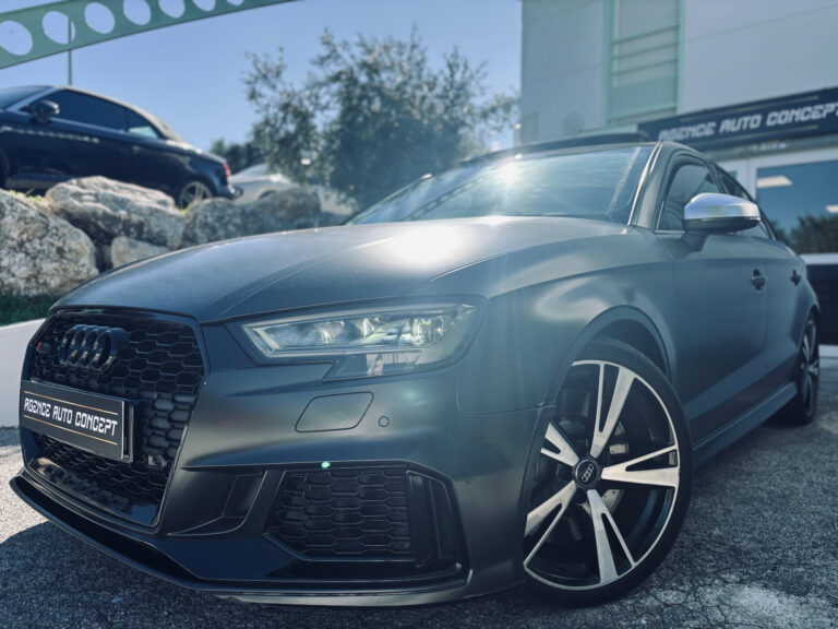 Audi RS3 BERLINE 2.5 TFSI DAZA 400CH QUATTRO + TO OUVRANT + LIGNE RS + DECATA + CARPLAY + GARANTIE 12 MOIS