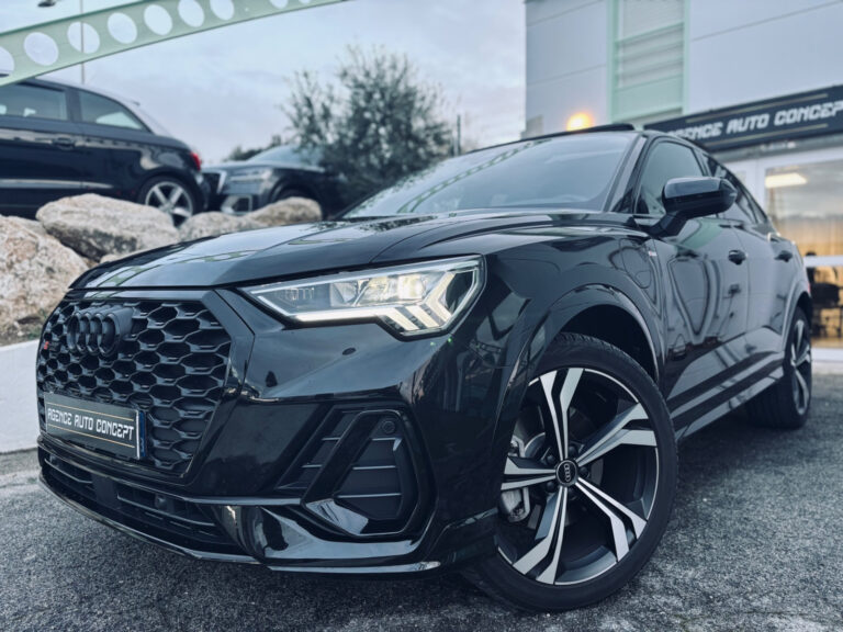  Audi Q3 SPORTBACK HYBRIDE 1.4 245CH 45 TFSI e S line S-tronic + TO Ouvrant + Eclairage D'Ambiance + Sièges Elec/Chauff + Garantie 12 Mois