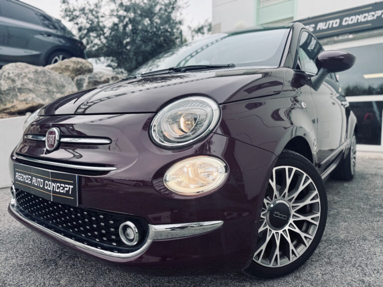 Fiat 500 1.2L 69CH DOLCE VITA + ENTRETIEN CONSTRUCTEUR + TOIT PANO + CARPLAY + GARANTIE 12 MOIS
