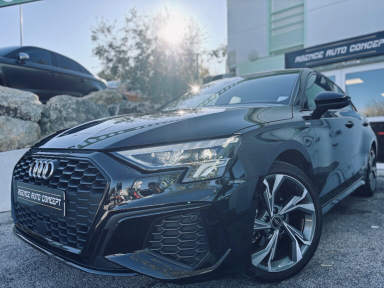 Audi A3 Sportback 35 TDI 2.0L 150CH S LINE + 2EME MAIN + ENTRETIEN CONSTRUCTEUR + CARPLAY SANS FIL + GARANTIE 12 MOIS