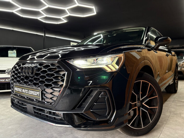 Audi Q3 SPORTBACK 35 TFSI 1.5 150CH BUISNESS LINE S-Tronic + ECLAIRAGE D'AMBIANCE + ENTRETIEN CONSTRUCTEUR + GARANTIE 12 MOIS
