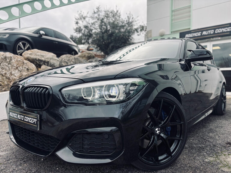 BMW SERIE 1 M140 i 3.0L 340CH SPORT XDRIVE + ENTRETIEN CONSTRUCTEUR + TOIT OUVRANT + PACK CARBONE + CARPLAY SANS FIL + GARANTIE 12 MOIS