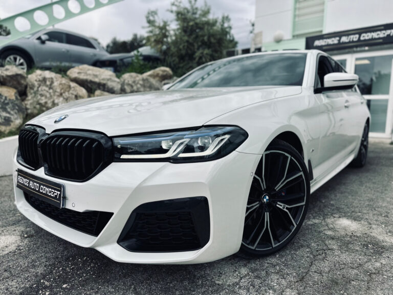 BMW Série 5 Berline 520D 2.0 190CH XDRIVE M SPORT + 1ERE MAIN + ENTRETIEN BMW+ TOIT OUVRANT + BMW LASER + HARMAN KARDON + GARANTIE 12 MOIS