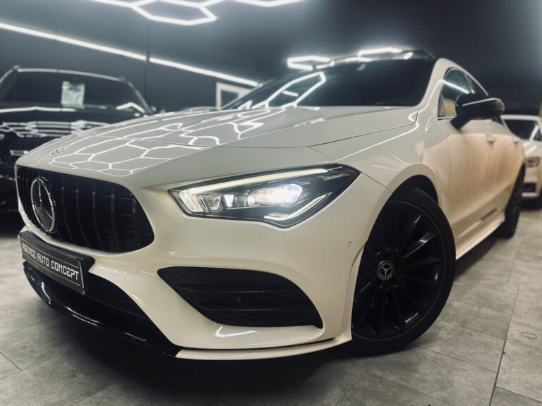 Mercedes CLA 200 1.3L 163CH AMG LINE + TOIT OUVRANT + CAMERA 360 DEGRES + SIEGES ELECTRIQUES/CHAUFFANTS + ECLAIRAGE D' AMBIANCE + GARANTIE 12 MOIS