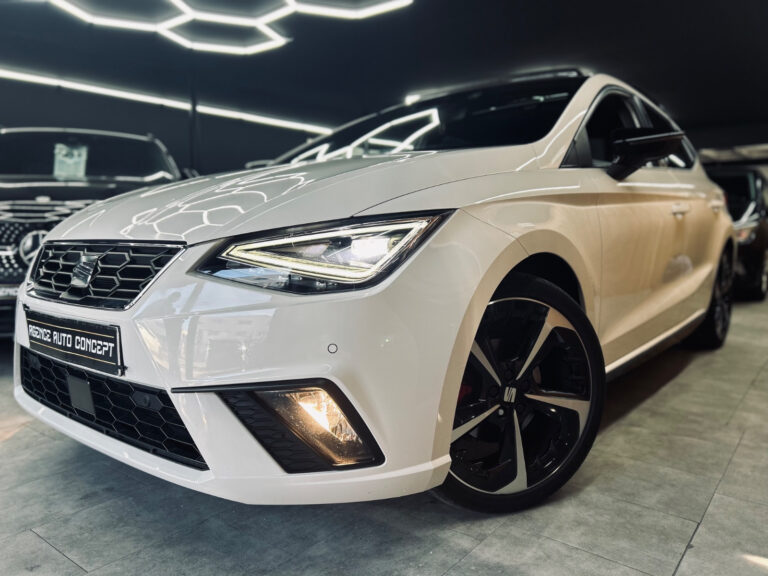 SEAT Ibiza FR Xclusive DSG 1.0 110CH +FRONT ASSIST + VIRTUAL COCKPIT + REGULATEUR ADAPTATIF +LANE ASSIST +CARPLAY+SIEGES CHAUFFANT +CAMERA AR + KIT FR +GARANTIE 12 MOIS 