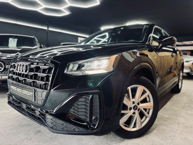 Audi Q2 35 TFSI 150 CH S-Tronic 7 S-Line + LED + COCKPIT + CARPLAY + CAMERA + ACC + GARANTIE AUDI 11/2027 OU 100000 KM