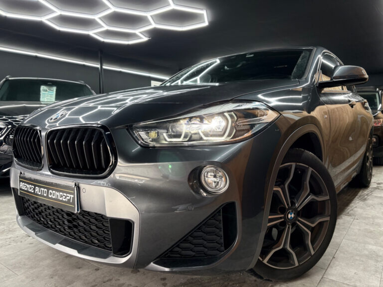 BMW X2 SDRIVE 18i M SPORT 1.5 140CH + ECLAIRAGE D'AMBIANCE + HAYON ELEC. + 2ND MAIN + GARANTIE 12 MOIS