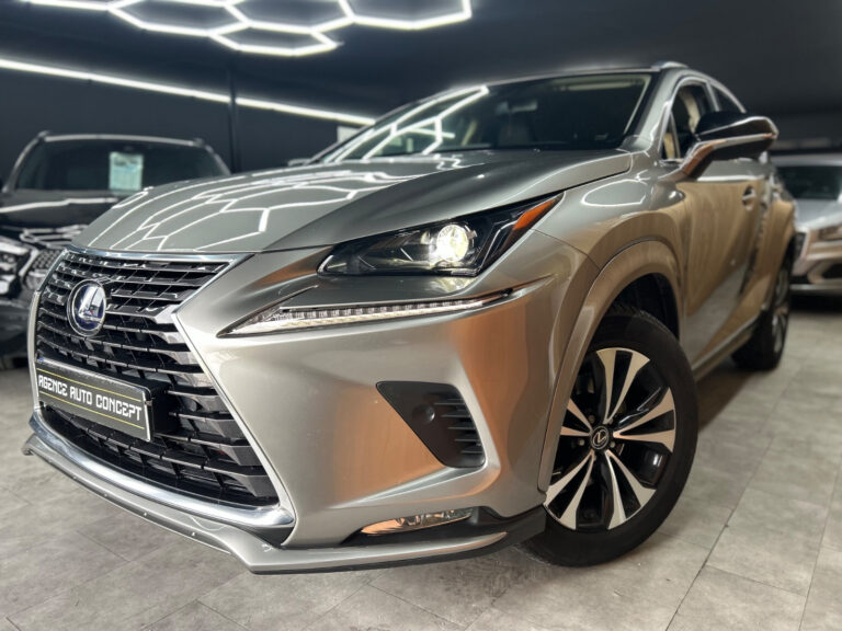 LEXUS NX 300 h 197 CH BVA PACK DESIGN +CARPLAY +RADAR AV AR+ REGULATEUR ACC +LANE ASSIST+ FRONT ASSIST+SIEGES CHAUFFANTS+GARANTIE CONSTRUCTEUR 10/08/2031 