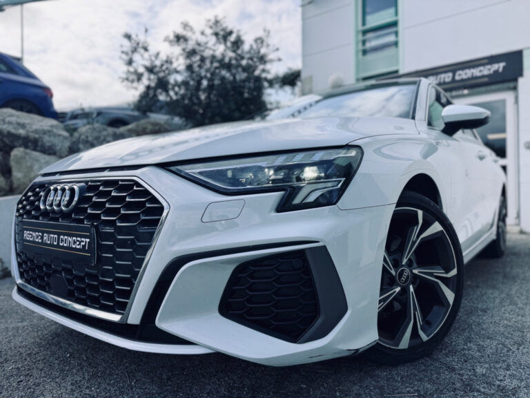  Audi A3 Sportback 1.5L 150CH S line + 1ERE MAIN + SUIVI AUDI + CAMERA + CARPLAY SANS FIL + ECLAIRAGE D'AMABIANCE + GARANTIE 12 MOIS