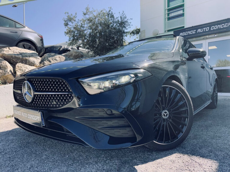 Mercedes Classe A 200 163CH AMG LINE + AFFICHAGE TÊTE HAUTE + TOIT OUVRANT + PACK PREMIUM PLUS + CAMERA 360° + GARANTIE 12 MOIS