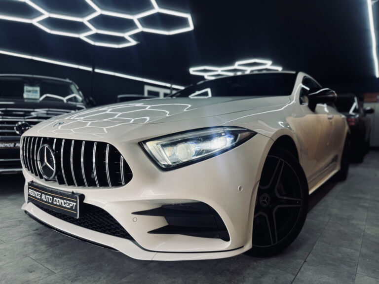 Mercedes CLS 400d 340 CH AMG LINE + TOIT OUVRANT + BURMESTER + CARPLAY + CAMERA 360° + MULTIBEAM + GARANTIE 12 MOIS