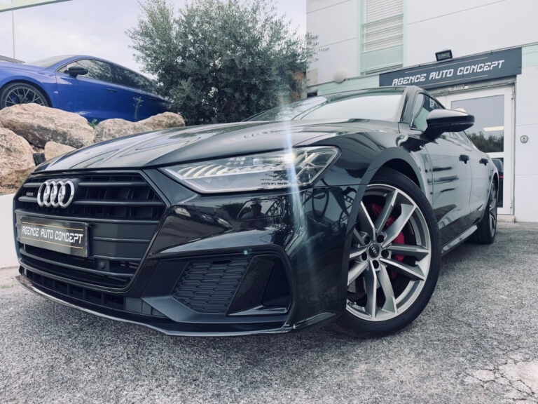 Audi A7 Sportback 2.0L 367CH 55 TFSI e QUATTRO S-line + SIEGES ELECTRIQUES/MEMORY + CAMERA DE RECUL + ECLAIRAGE D'AMBIANCE + CARPLAY SANS FIL + GARANTIE 12 MOIS