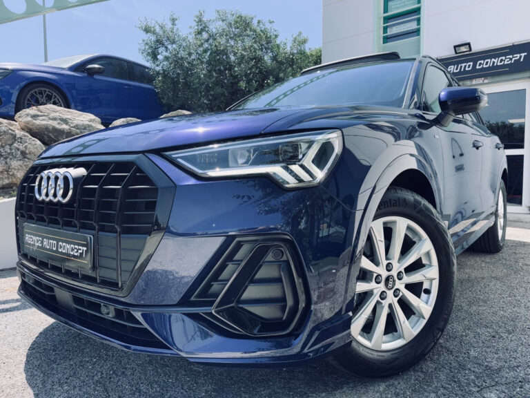  Audi Q3 1.5L 150CH 35 TFSI S line S-tronic + SIEGES CHAUFFANTS + TOIT OUVRANT + HAYON ELEC + CAMERA DE RECUL + GARANTIE 12 MOIS