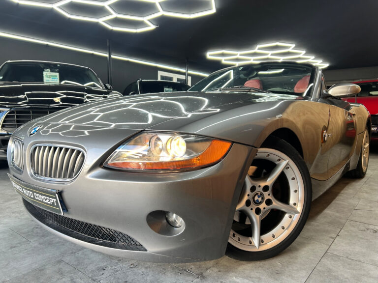 BMW Z4 Roadster 3.0 i 231 CH CABRIOLET +SUIVI COMPLET+ SELLERIE CUIR ROUGE + GARANTIE 12 MOIS 
