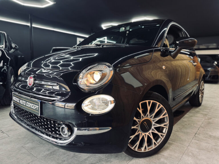 Fiat 500 1.0 70 CV STAR + TOIT PANORAMIQUE + CARPLAY + 2EME MAIN + REGULATEUR DE VITESSE + GARANTIE 12 MOIS