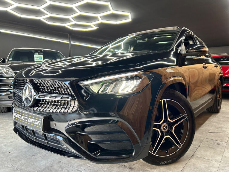 Mercedes GLA 200 d 2.0 150 CH 4 MATIC +TOIT OUVRANT + AMG LINE + CARPLAY +MBUX+MULTIBEAM+ COFFRE ELECTRIQUE + REGULATEUR PREDICTIF ADAPTATIF + GARANTIE 12 MOIS CONSTRUCTEUR