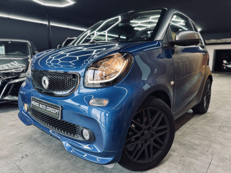 Smart FORTWO CABRIOLET 90 CH BVA Brabus Style 1ERE MAIN + GPS + ANDROID AUTO + CAMERA + GARANTIE 12 MOIS